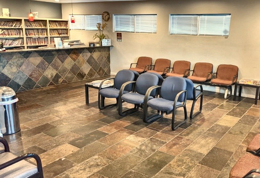 Reception Area at A Woman's Clinic Phoenix